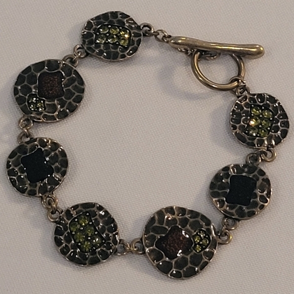 LATASIA Retired Mazatlan Circular Bracelet and Earrings Set, Never Worn - Picture 5 of 16